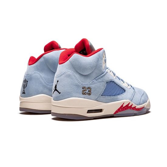 Cheap Air Jordans 5 Retro Ice Blue ICE BLUE/UNIVERSITY RED-SAIL-M Mens CI1899 400