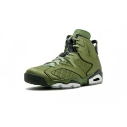 Cheap Air Jordans 6 Retro Pinnacle "Promo Flight Jacket" PALM GREEN/PALM GREEN-BLACK Mens AH4614 303