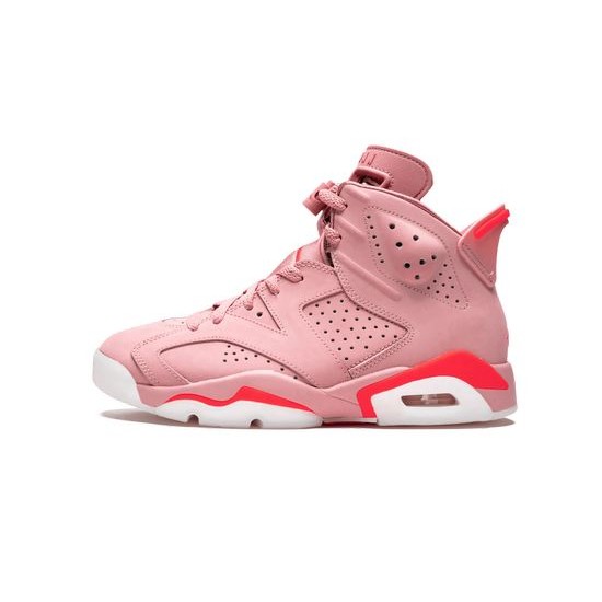 Cheap Air Jordans 6 Retro Millennial Pink RUST PINK/BRIGHT CRIMSON Womens CI0550 600