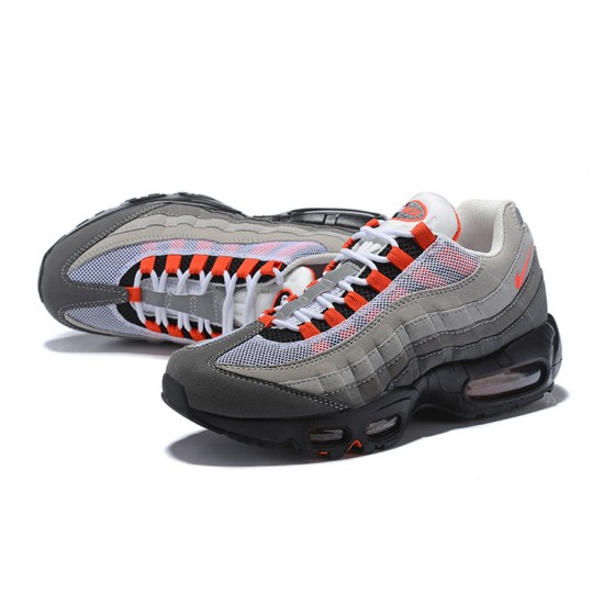 Cheap Nike Air Max 95 OG (M) Grey Red Sneakers AT2865-100