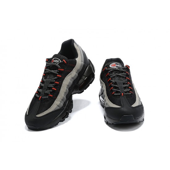 Cheap Nike Air Max 95 TT (M) Black Grey Red Sneakers CW7477-001