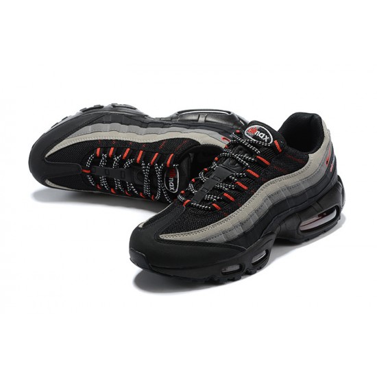 Cheap Nike Air Max 95 TT (M) Black Grey Red Sneakers CW7477-001