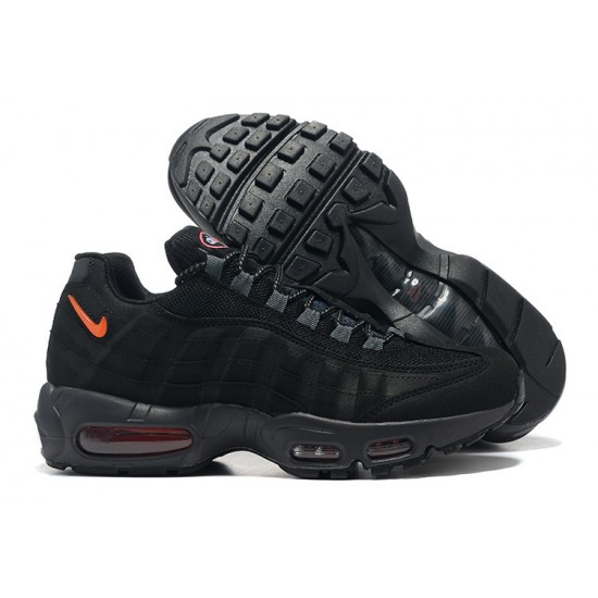 Cheap Nike Air Max 95 TT (M) Black Orange Sneakers DV5672-001