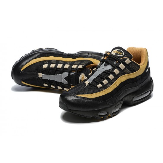 Cheap Nike Air Max 95 TT (M) Black Yellow Sneakers DM0012-600