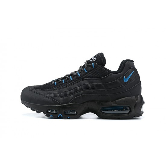 Cheap Nike Air Max 95 TT (M) Black and Blue Sneakers