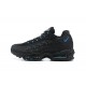 Cheap Nike Air Max 95 TT (M) Black and Blue Sneakers