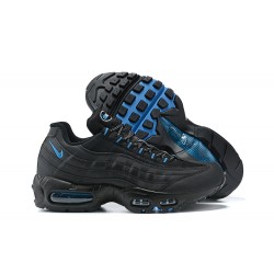 Cheap Nike Air Max 95 TT (M) Black and Blue Sneakers