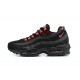 Cheap Nike Air Max 95 TT (M) Black and Red Sneakers