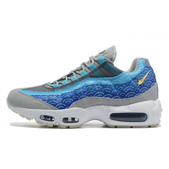 Cheap Nike Air Max 95 TT (M) Blue Grey White Sneakers CW7992-001