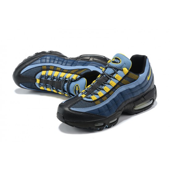 Cheap Nike Air Max 95 TT (M) Blue Yellow Sneakers 