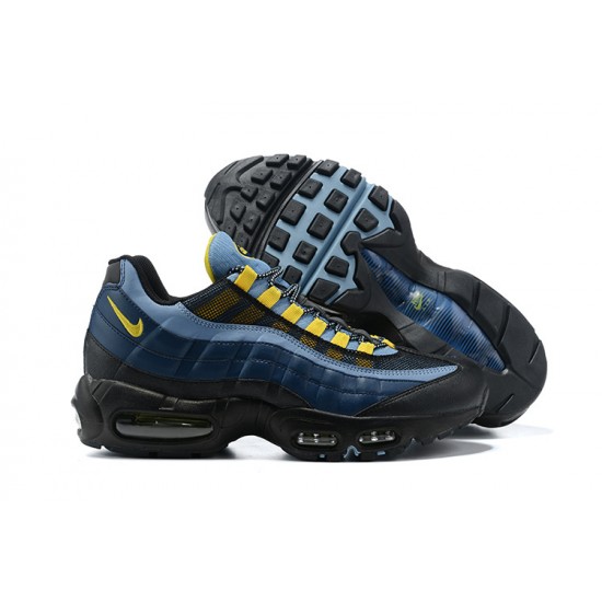 Cheap Nike Air Max 95 TT (M) Blue Yellow Sneakers 