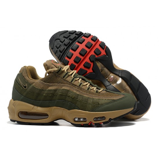 Cheap Nike Air Max 95 TT (M) Brown Green Sneakers DQ8570-200