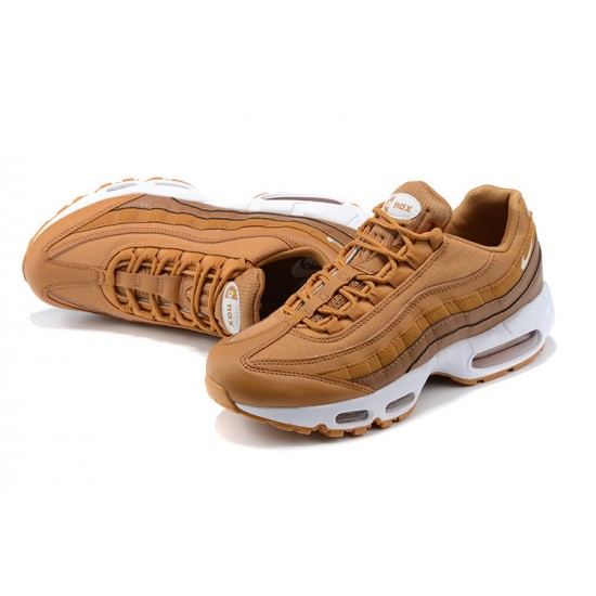 Cheap Nike Air Max 95 TT (M) Brown and White Sneakers 