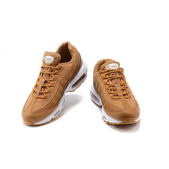 Cheap Nike Air Max 95 TT (M) Brown and White Sneakers 