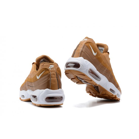 Cheap Nike Air Max 95 TT (M) Brown and White Sneakers 