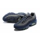 Cheap Nike Air Max 95 TT (M) Grey Blue and Black Black Sneakers DA1504-400 