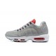 Cheap Nike Air Max 95 TT (M) Grey White and Red Sneakers 