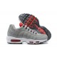 Cheap Nike Air Max 95 TT (M) Grey White and Red Sneakers 