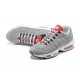 Cheap Nike Air Max 95 TT (M) Grey White and Red Sneakers 