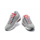 Cheap Nike Air Max 95 TT (M) Grey White and Red Sneakers 