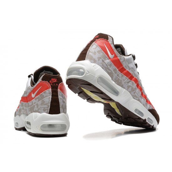 Cheap Nike Air Max 95 TT (M) Social FC Grey Red Sneakers DQ9016-001