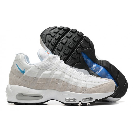 Cheap Nike Air Max 95 TT (M) White Blue Sneakers DJ9981-100