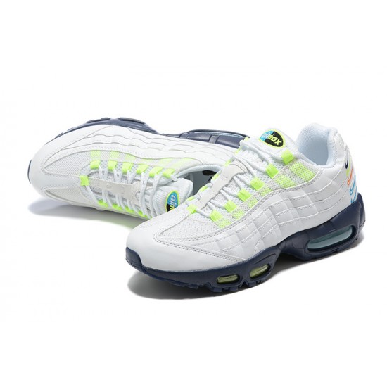 Cheap Nike Air Max 95 TT (M) White Blue Sneakers DX1819-100