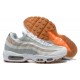 Cheap Nike Air Max 95 TT (M) White Grey and Orange Sneakers DM0011-100 