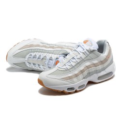 Cheap Nike Air Max 95 TT (M) White Grey and Orange Sneakers DM0011-100 