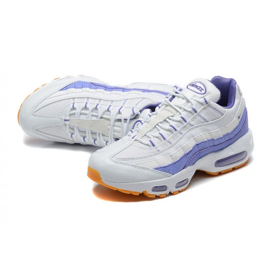 Cheap Nike Air Max 95 TT (M) White Purple Sneakers DM0011-101