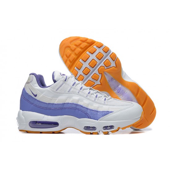 Cheap Nike Air Max 95 TT (M) White Purple Sneakers DM0011-101