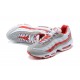 Cheap Nike Air Max 95 TT (M) White Red and Grey Sneakers