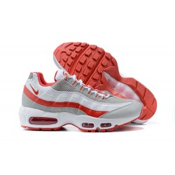 Cheap Nike Air Max 95 TT (M) White Red and Grey Sneakers