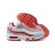 Cheap Nike Air Max 95 TT (M) White Red and Grey Sneakers