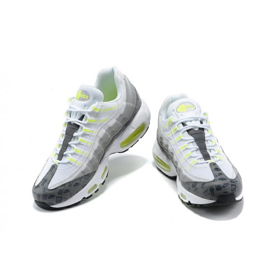 Cheap Nike Air Max 95 TT (M) White and Grey Sneakers