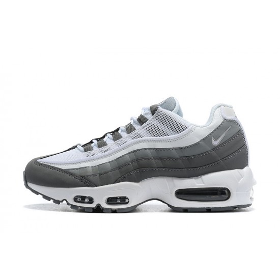 Cheap Nike Air Max 95 TT (M) White and Grey Sneakers