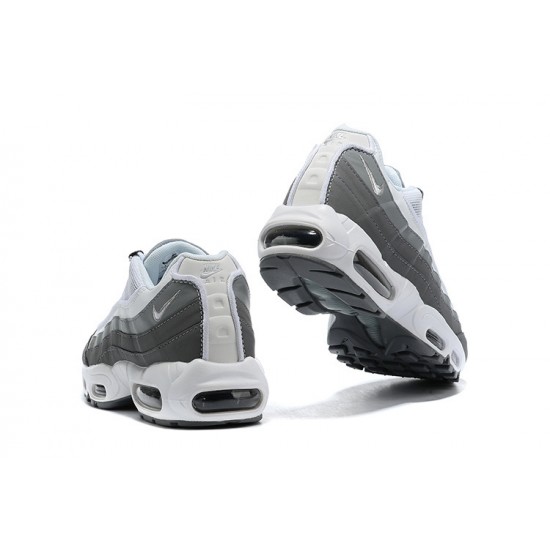 Cheap Nike Air Max 95 TT (M) White and Grey Sneakers