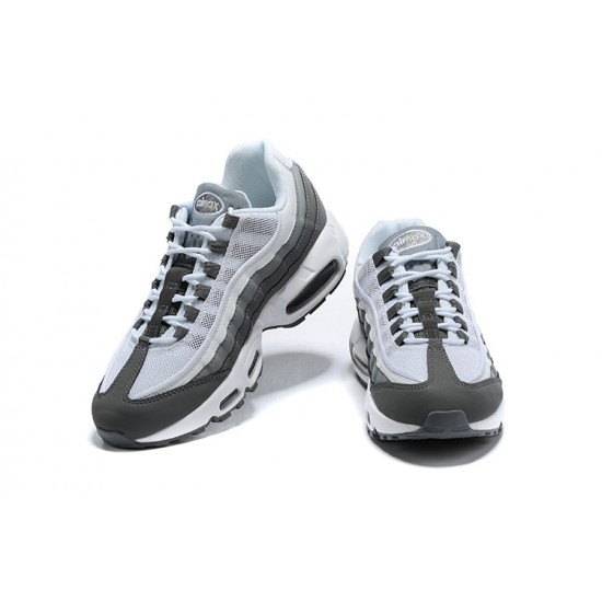 Cheap Nike Air Max 95 TT (M) White and Grey Sneakers