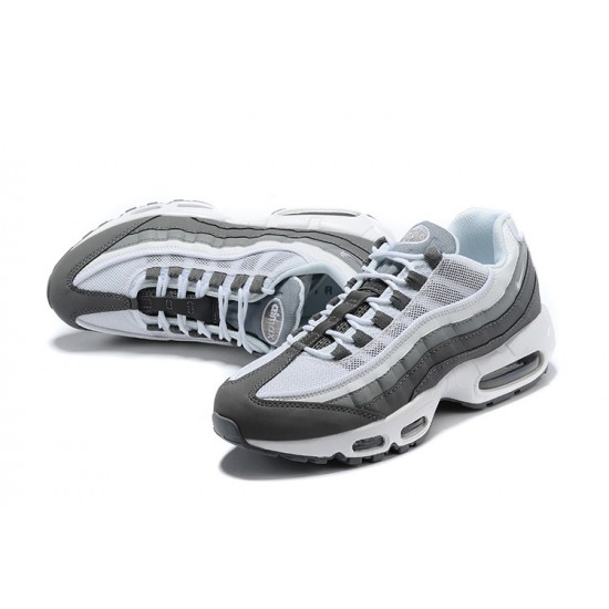 Cheap Nike Air Max 95 TT (M) White and Grey Sneakers