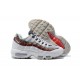 Cheap Nike Air Max 95 TT (M) White and Red Sneakers