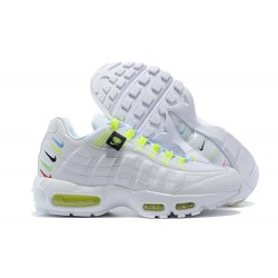 Cheap Nike Air Max 95 TT (W M) Worldwide White Yellow Sneakers CV9030-100