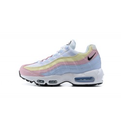 Cheap Nike Air Max 95 TT (W) Blue Yellow Pink Sneakers