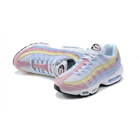 Cheap Nike Air Max 95 TT (W) Blue Yellow Pink Sneakers