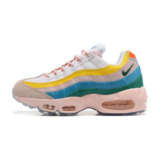 Cheap Nike Air Max 95 TT (W) Yellow Pink White Sneakers DQ9323-200