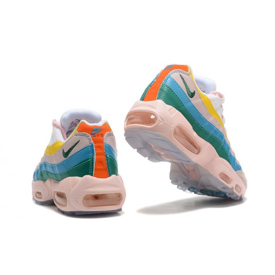 Cheap Nike Air Max 95 TT (W) Yellow Pink White Sneakers DQ9323-200