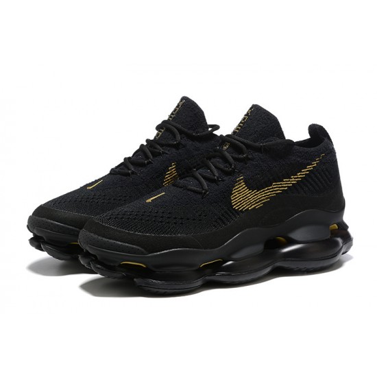 Cheap Nike Air Max Scorpion (M) Black Yellow Running shoes