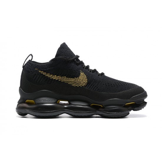 Cheap Nike Air Max Scorpion (M) Black Yellow Running shoes