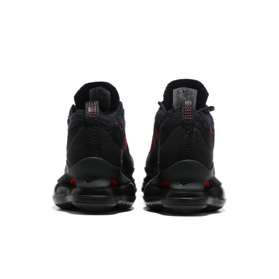 Cheap Nike Air Max Scorpion (M) Black and Red Sneakers 