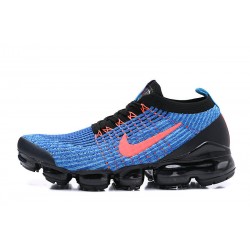 Cheap Nike Air VaporMax Flyknit 3 (W/M) Black Blue Sneakers AJ6900-015