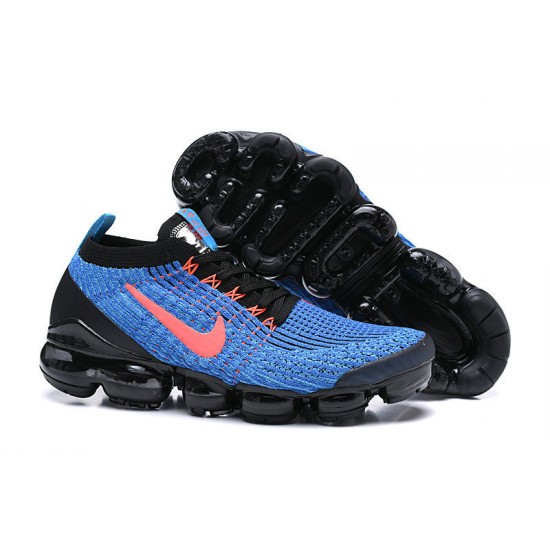 Cheap Nike Air VaporMax Flyknit 3 (W/M) Black Blue Sneakers AJ6900-015